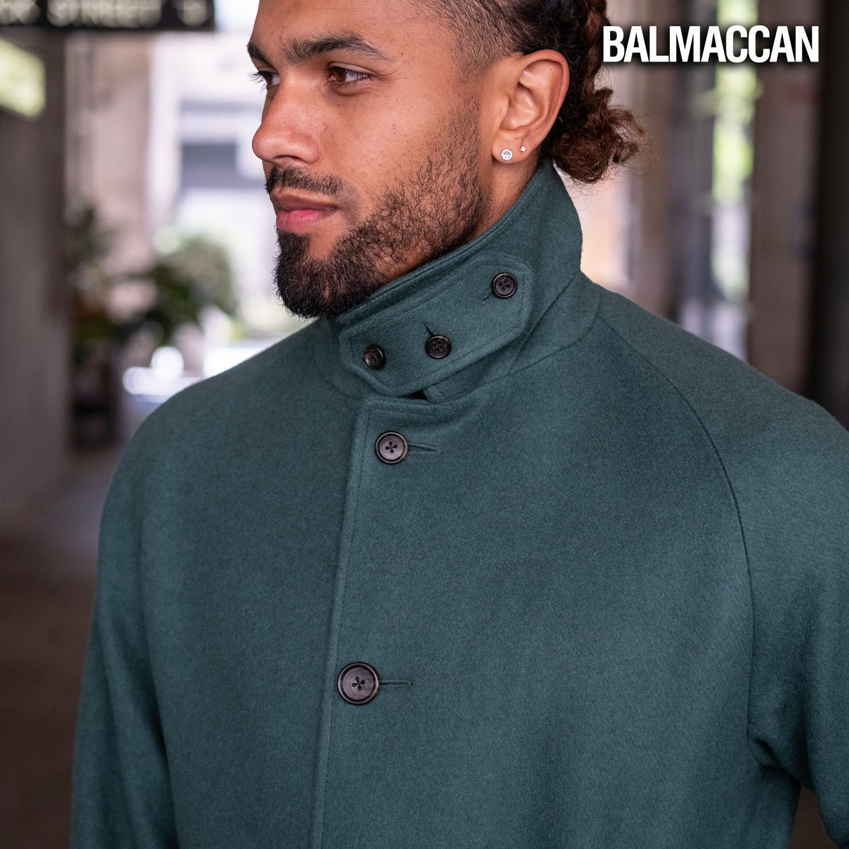 Custom Overcoats Heavyweight Alsport Thornproof Tweed
