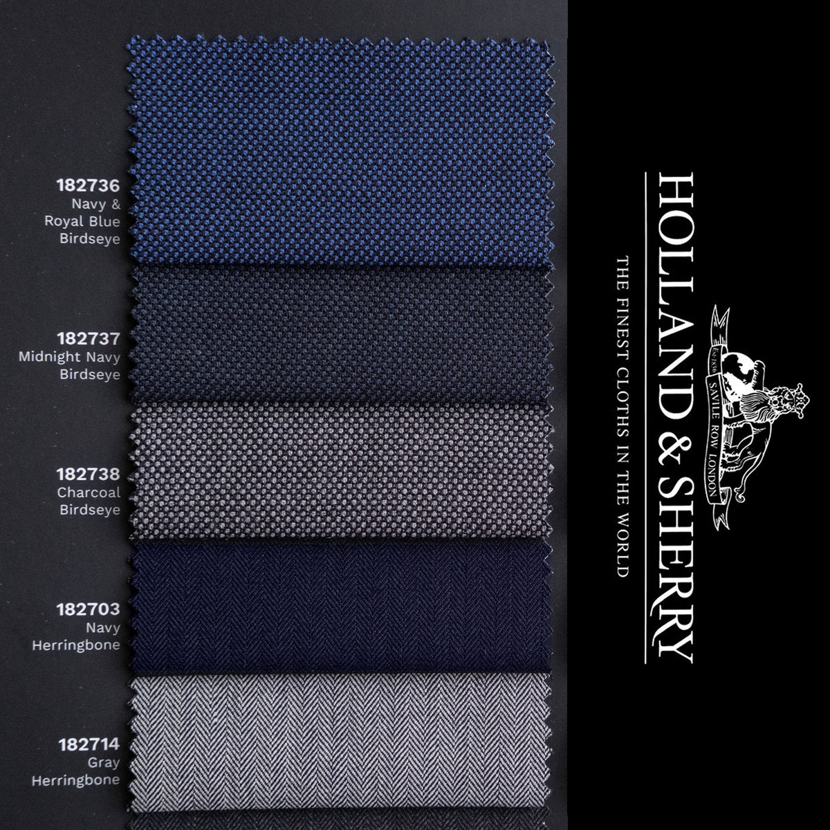 Custom Suits & Sportcoats Holland & Sherry Super 140s