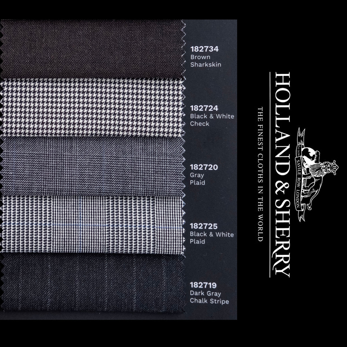 Custom Suits & Sportcoats Holland & Sherry Super 140s