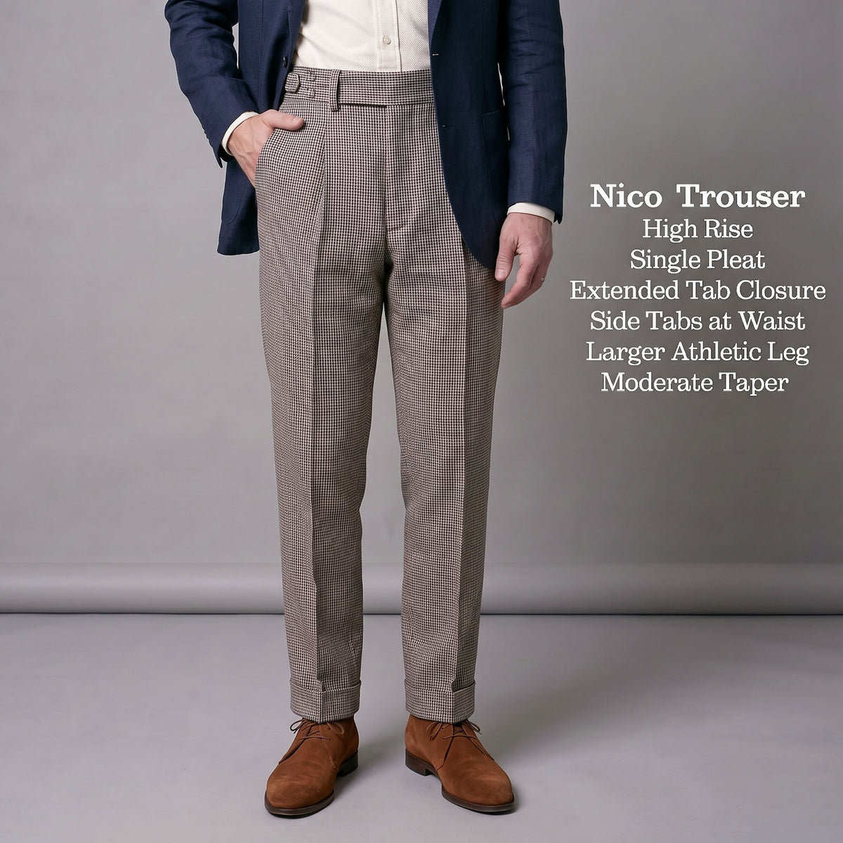 Custom Trousers in Italian & Irish Linens Project