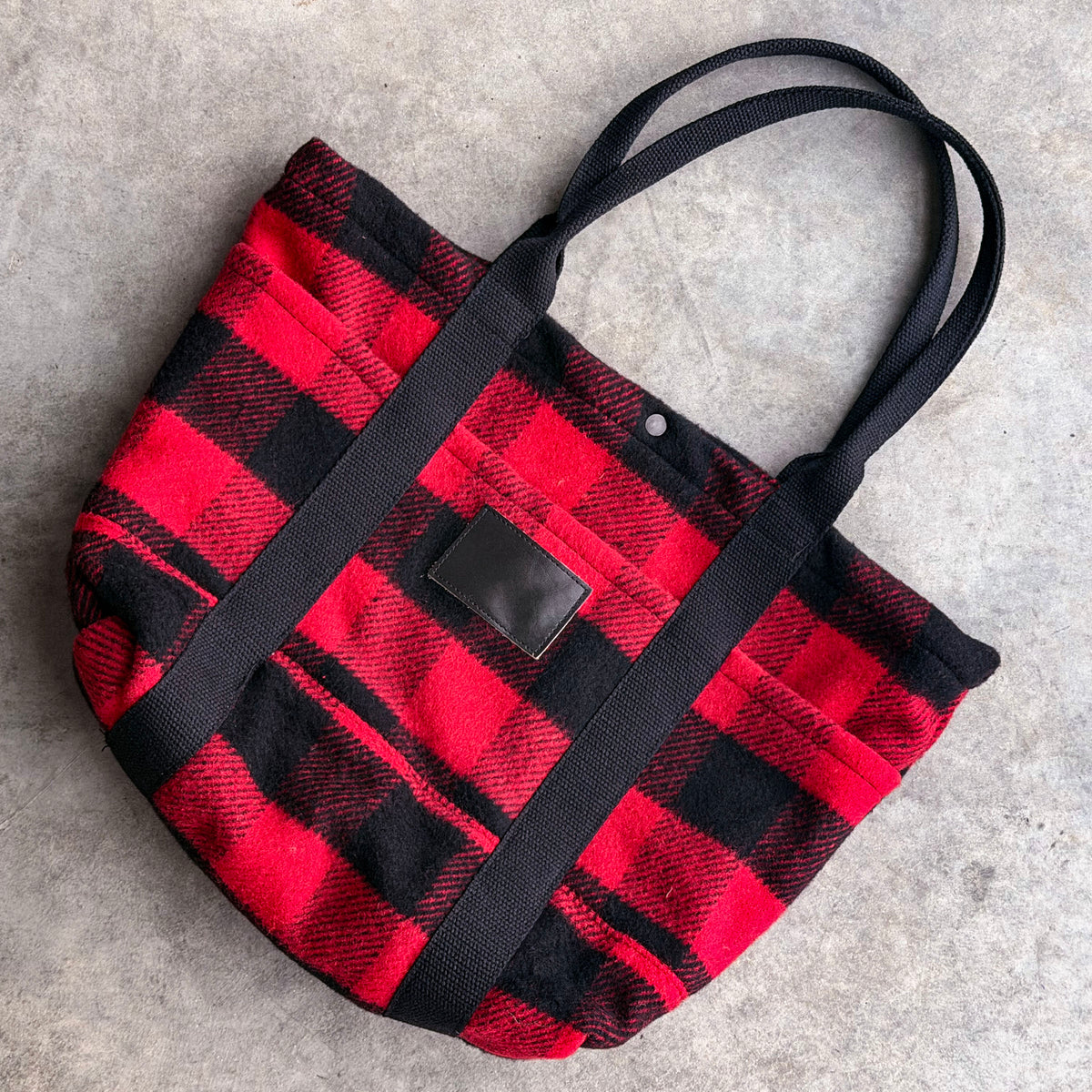 Harbor Tote Bag Rob Roy Tartan Tweed