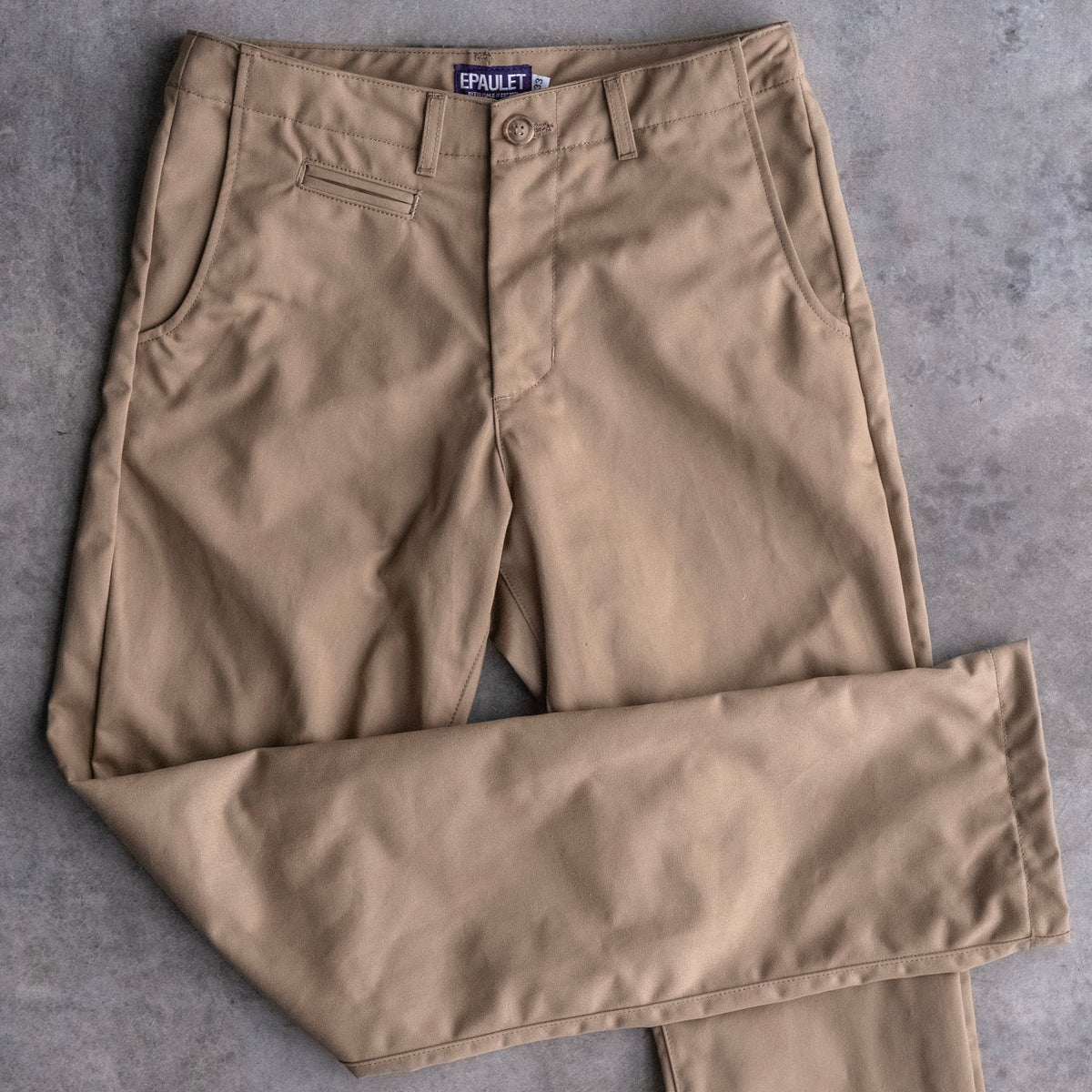 Wilhelm Chino OG British Khaki Cramerton 10oz Twill