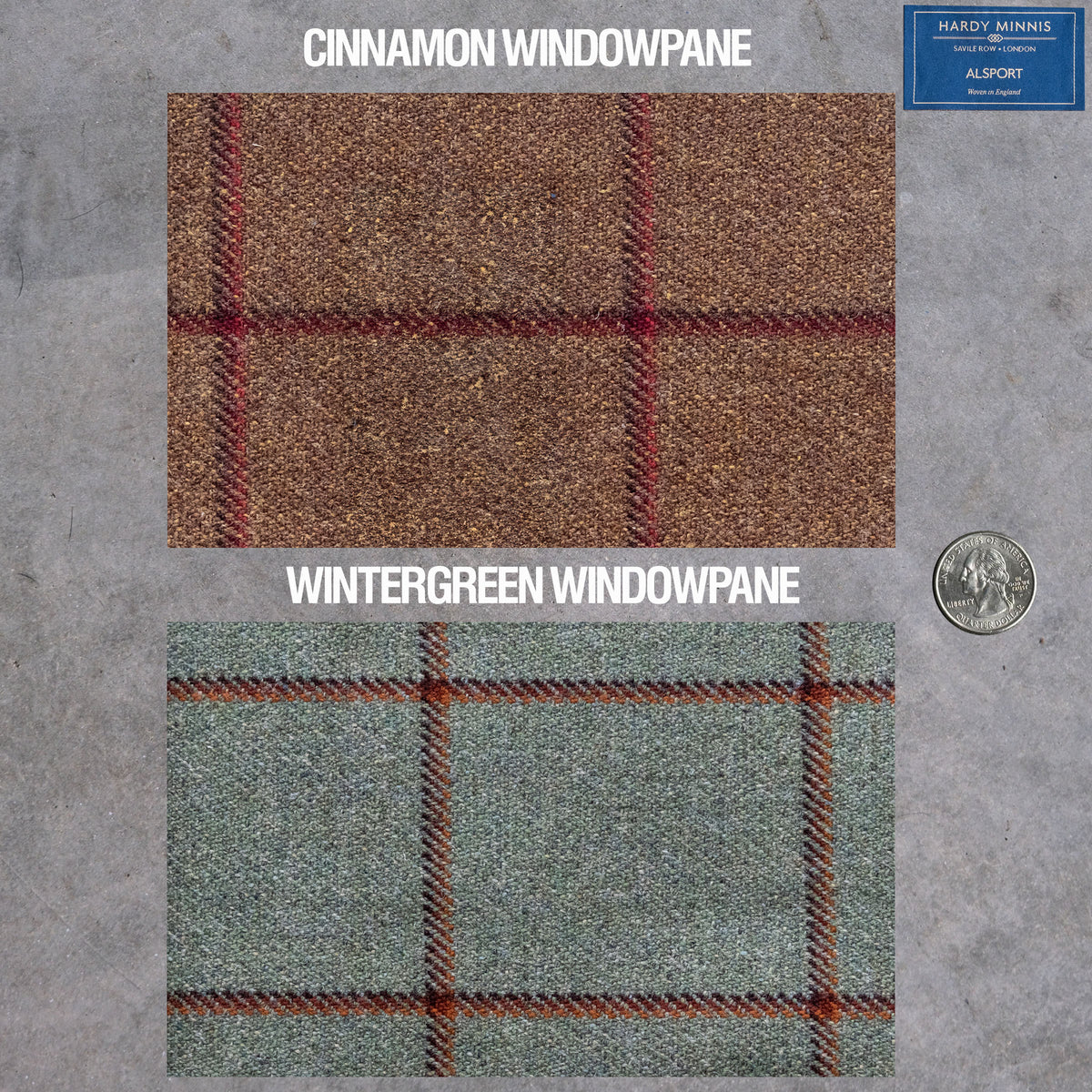 Custom Overcoats Heavyweight Alsport Thornproof Tweed
