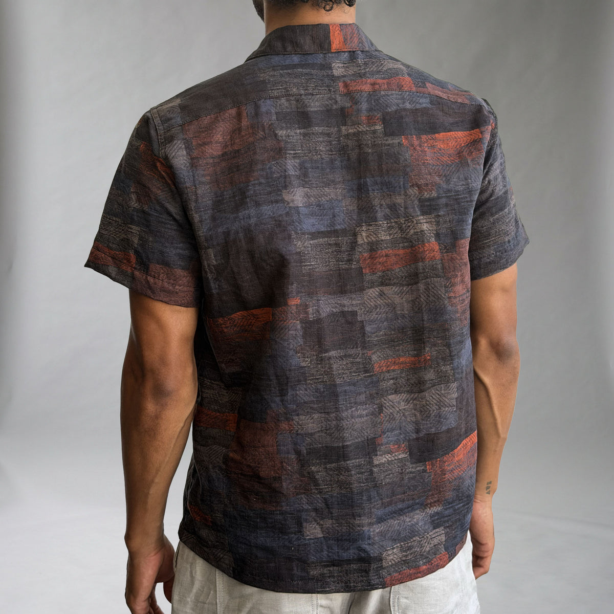 Riviera Canyon Dusk Poplin Short Sleeve Shirt