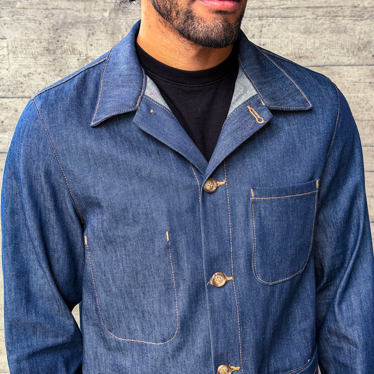 Doyle Jacket Nihon Menpu 11oz Indigo Denim Sz 40