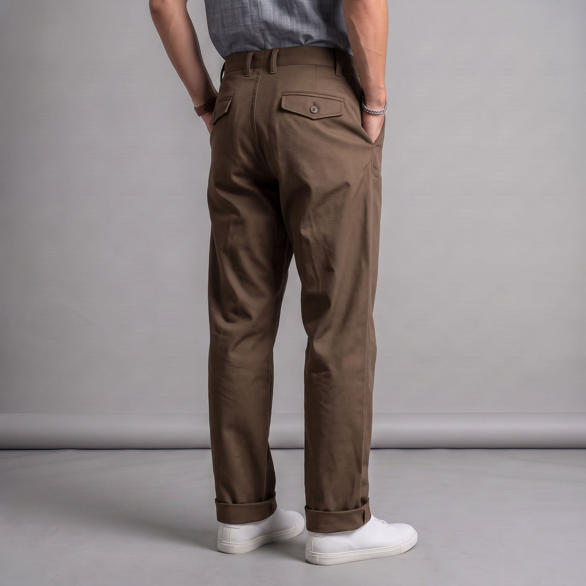 Fairfax Easy Fit Chinos Italian Walnut 9oz Twill