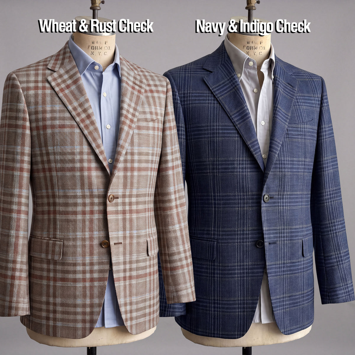 Custom Suits & Sportcoats Lightweight Wools & 4-Season Blends