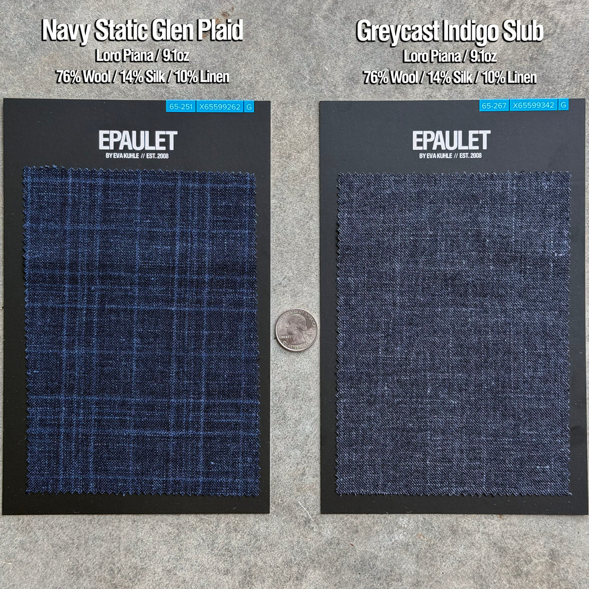 Custom Suits & Sportcoats Lightweight Wools & 4-Season Blends