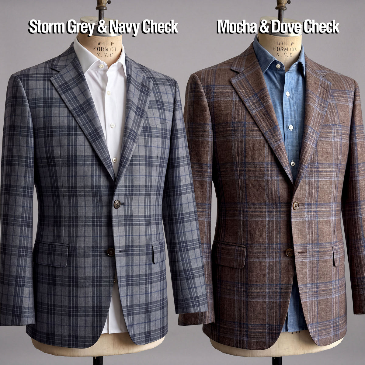 Custom Suits & Sportcoats Lightweight Wools & 4-Season Blends