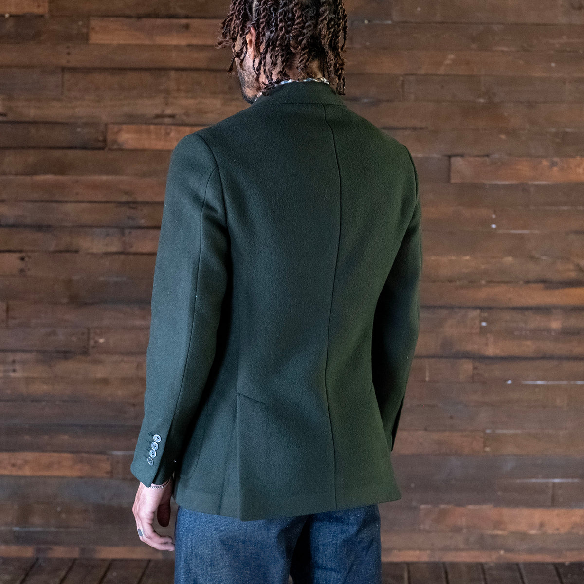Sample Sale: Nuovo Sportcoat in Alpine Loden Heavyweight Wool Size 40
