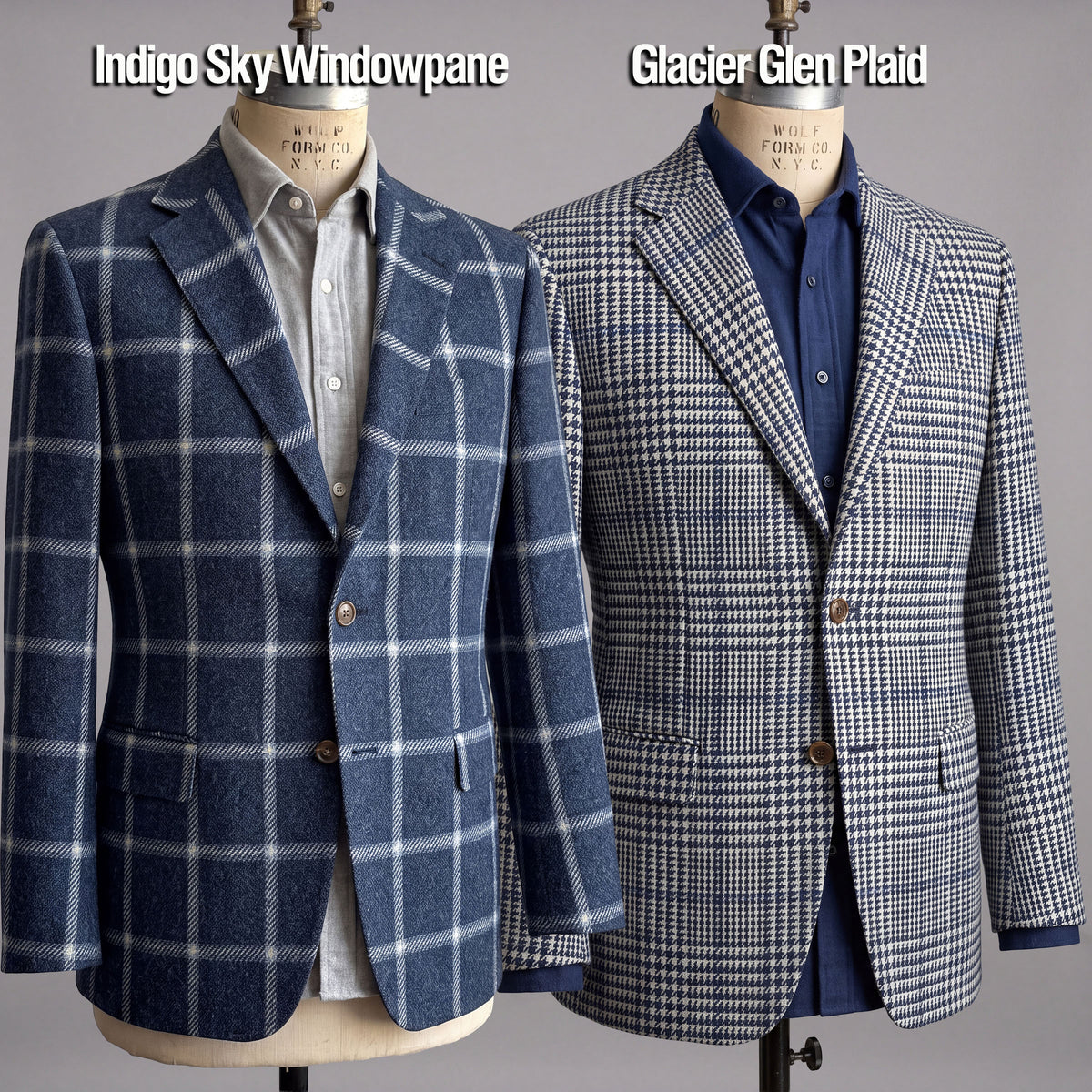 Custom Doyle, Teba, and Ranger Jackets Marling & Evans Tweed