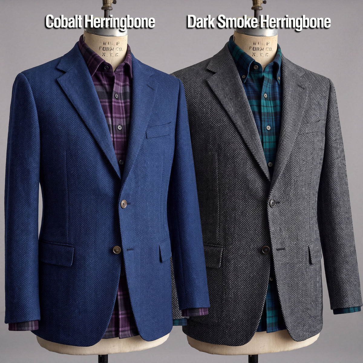 Custom Doyle, Teba, and Ranger Jackets Marling & Evans Tweed