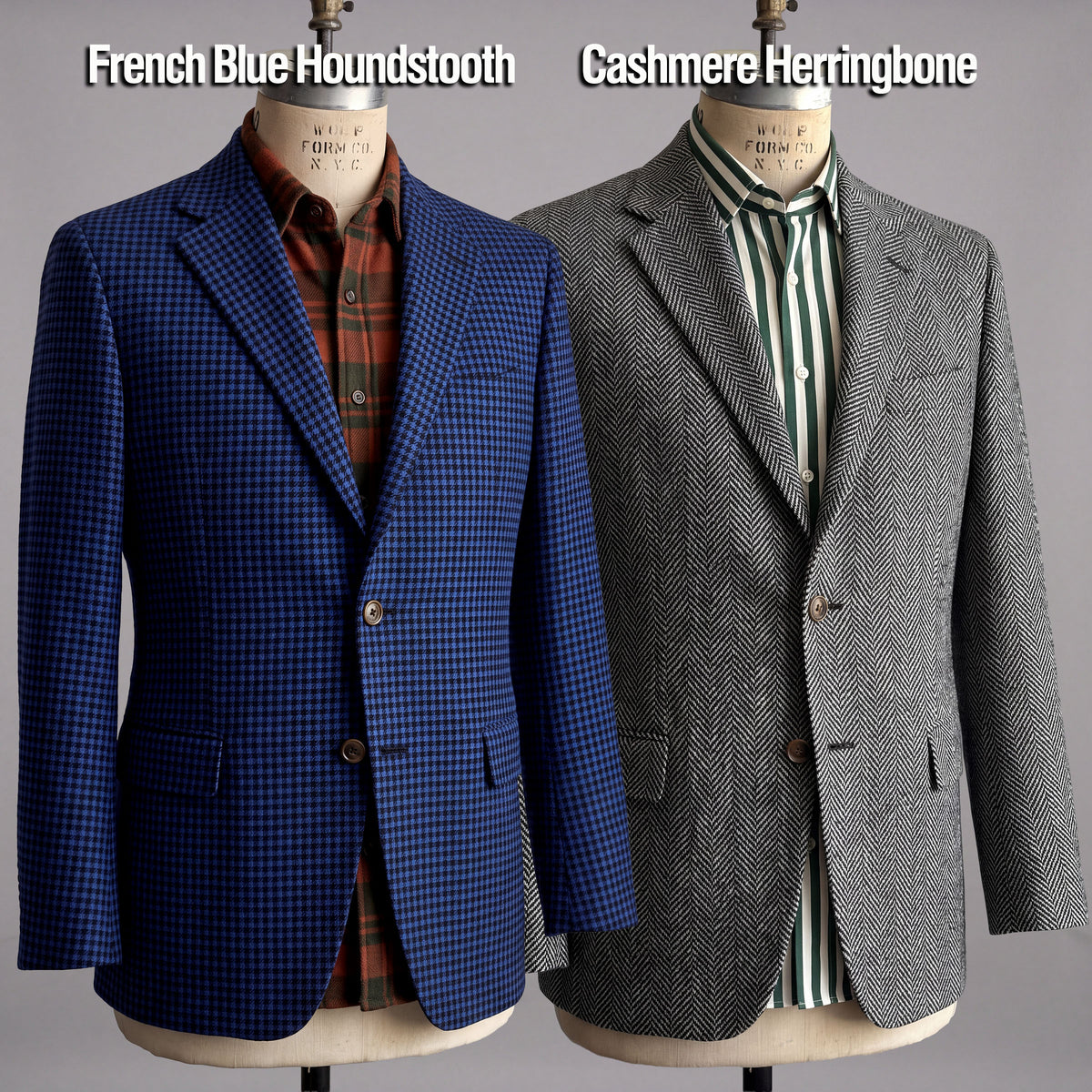Custom Doyle, Teba, and Ranger Jackets Marling & Evans Tweed