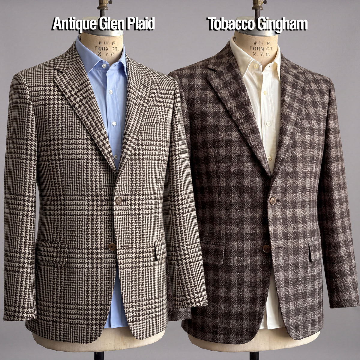 Custom Doyle, Teba, and Ranger Jackets Marling & Evans Tweed
