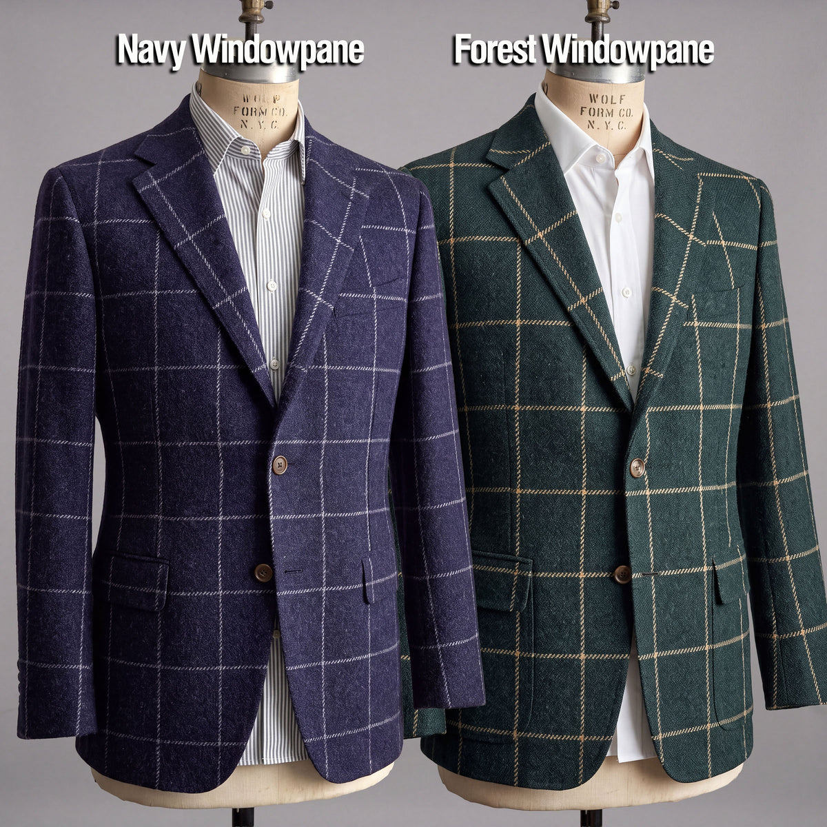 Custom Doyle, Teba, and Ranger Jackets Marling & Evans Tweed