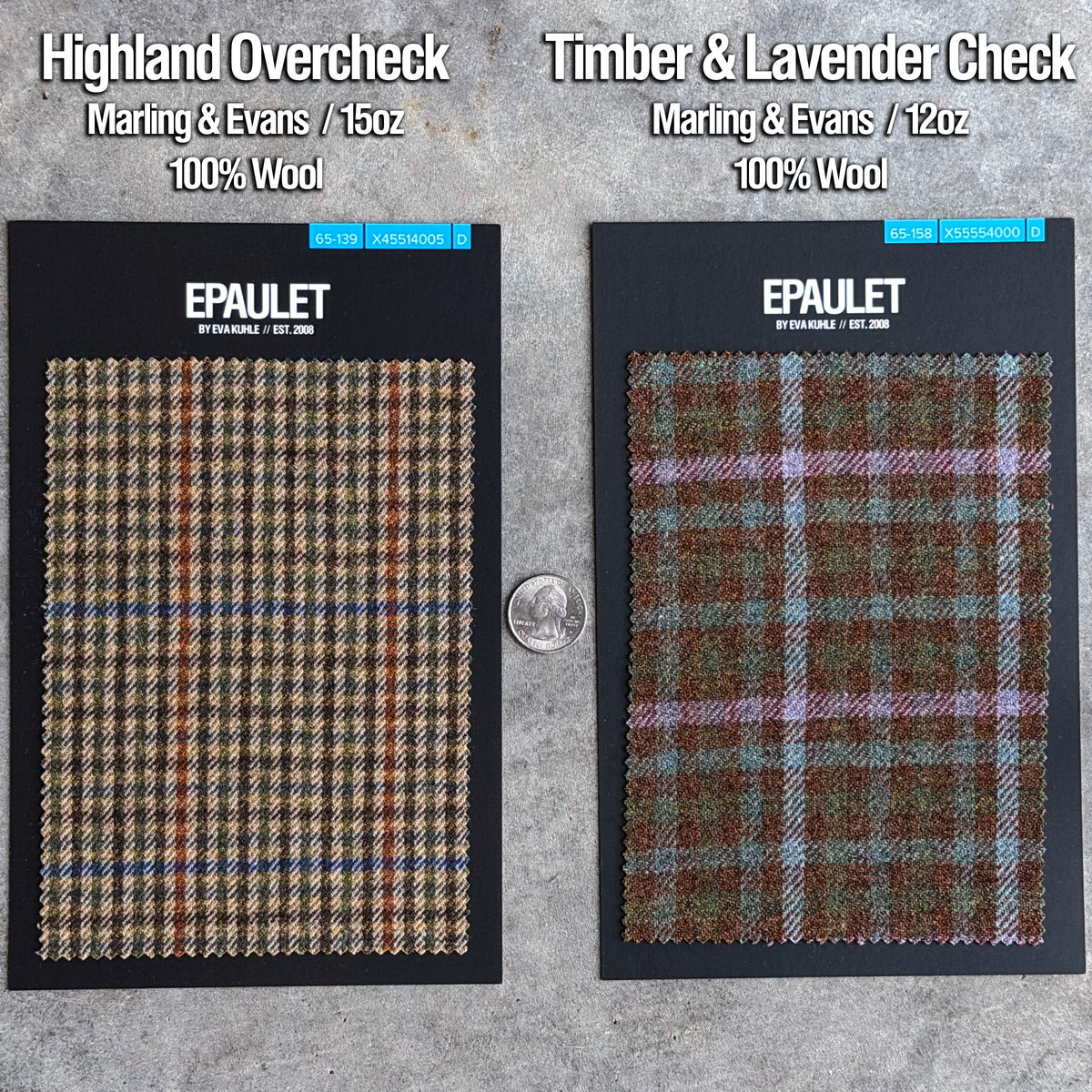 Custom Doyle, Teba, and Ranger Jackets Marling & Evans Tweed