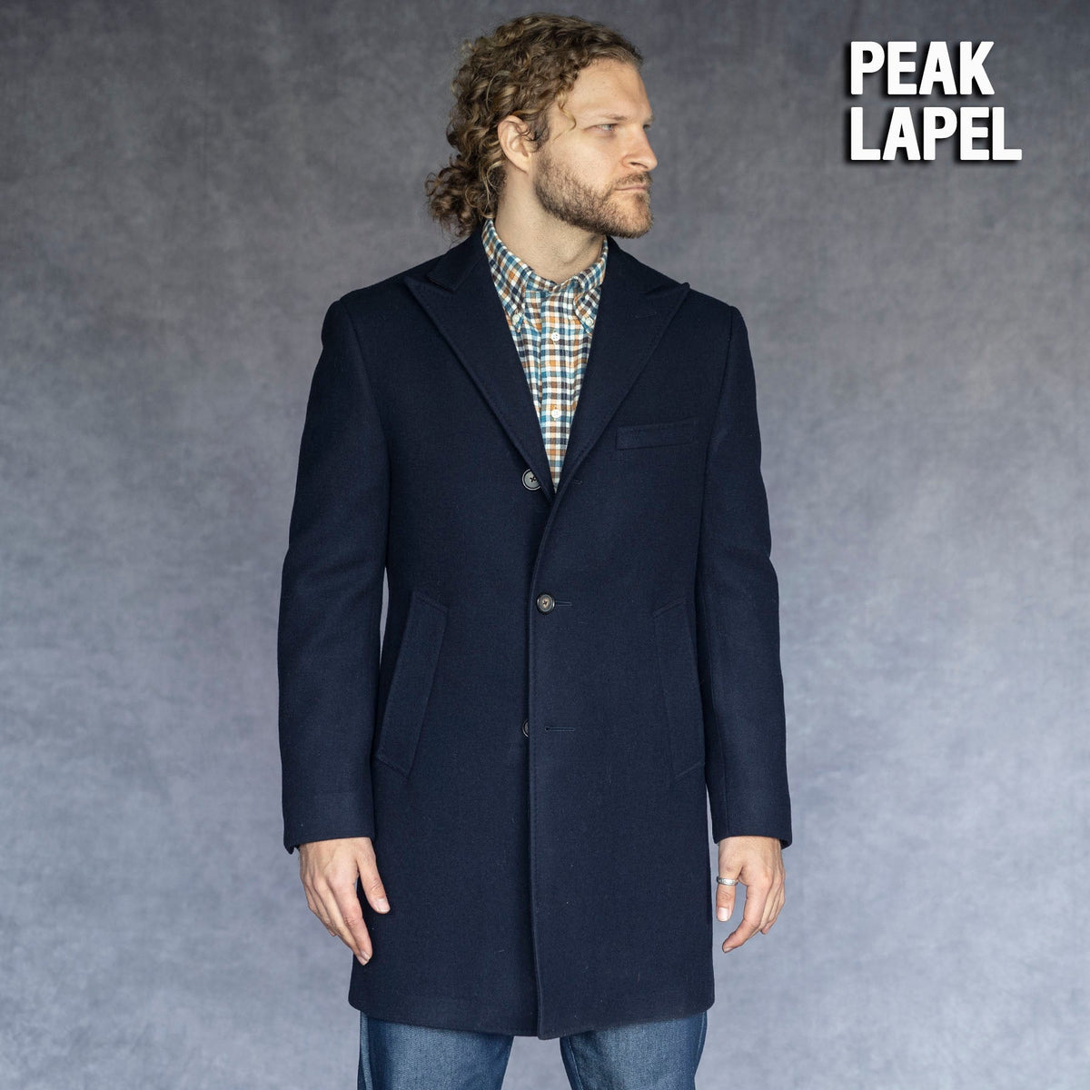 Custom Overcoats Heavyweight Alsport Thornproof Tweed