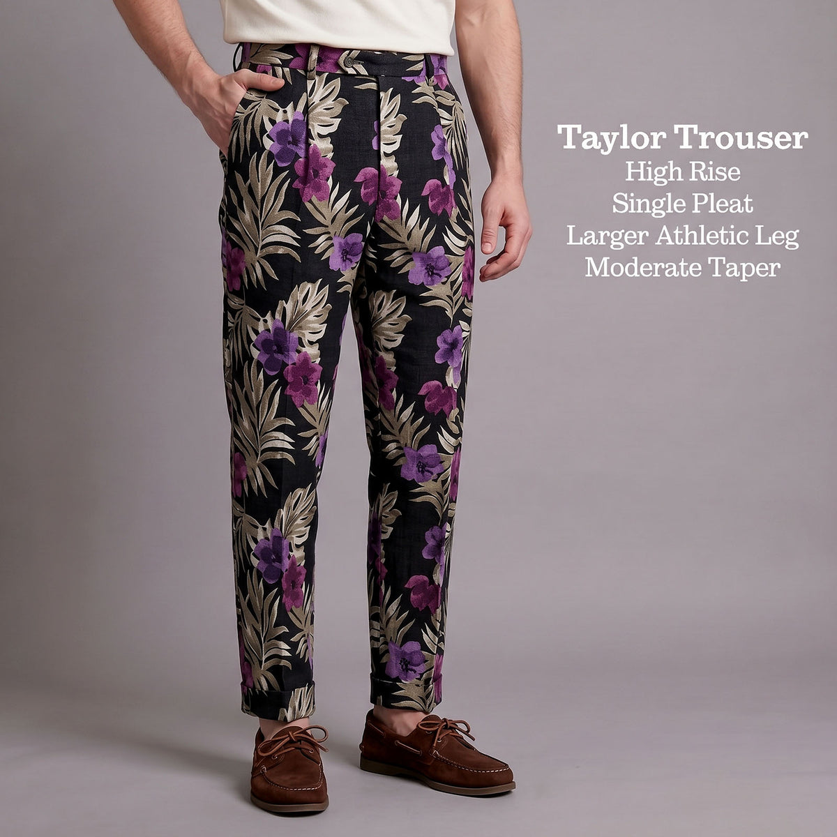 Custom Trousers in  Italian & Irish Linens Project