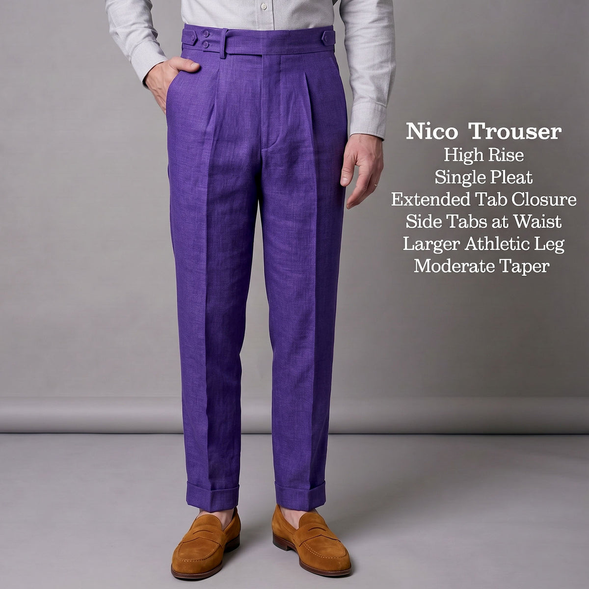 Factory Finds Trousers Holland & Sherry Luxe & Patterned