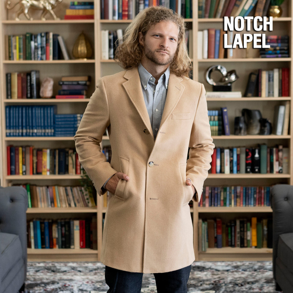 Custom Overcoats Heavyweight Alsport Thornproof Tweed