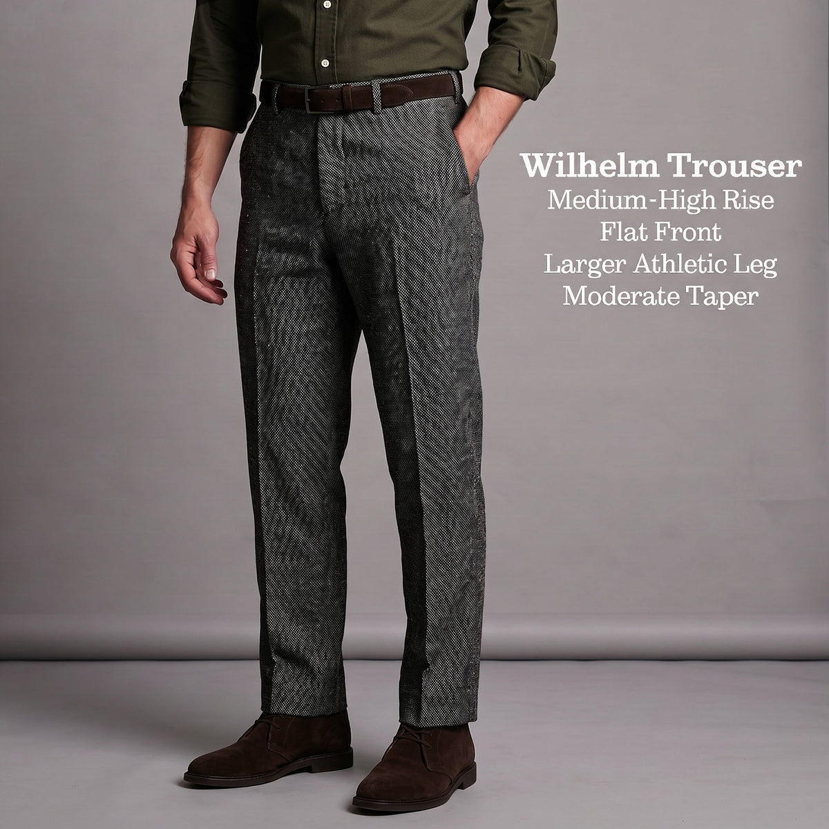 Custom Trousers in  Italian & Irish Linens Project