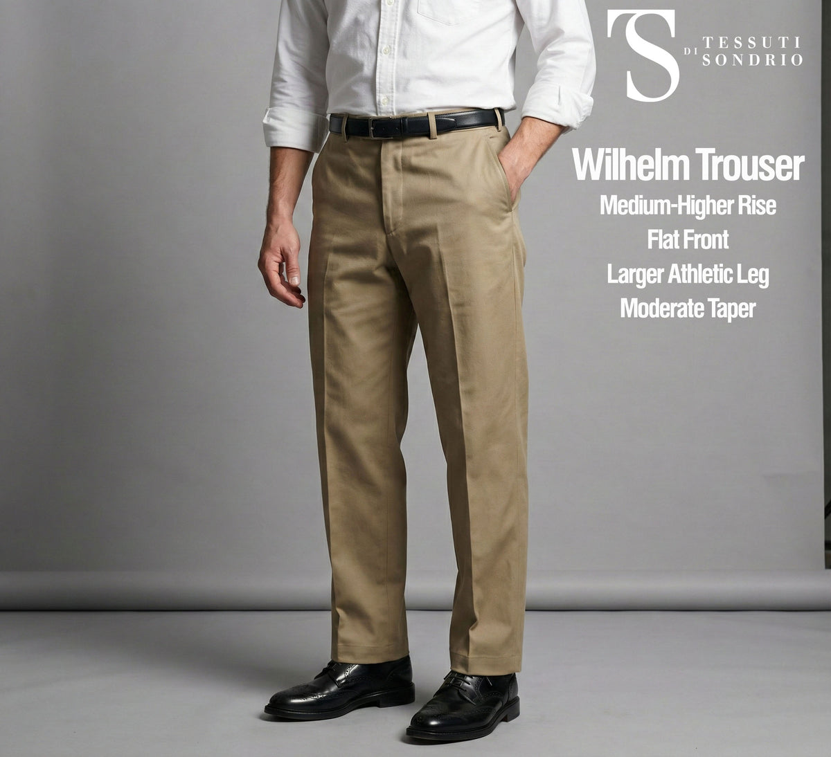 Custom Trousers in Rare Scatter-Weave Tweed