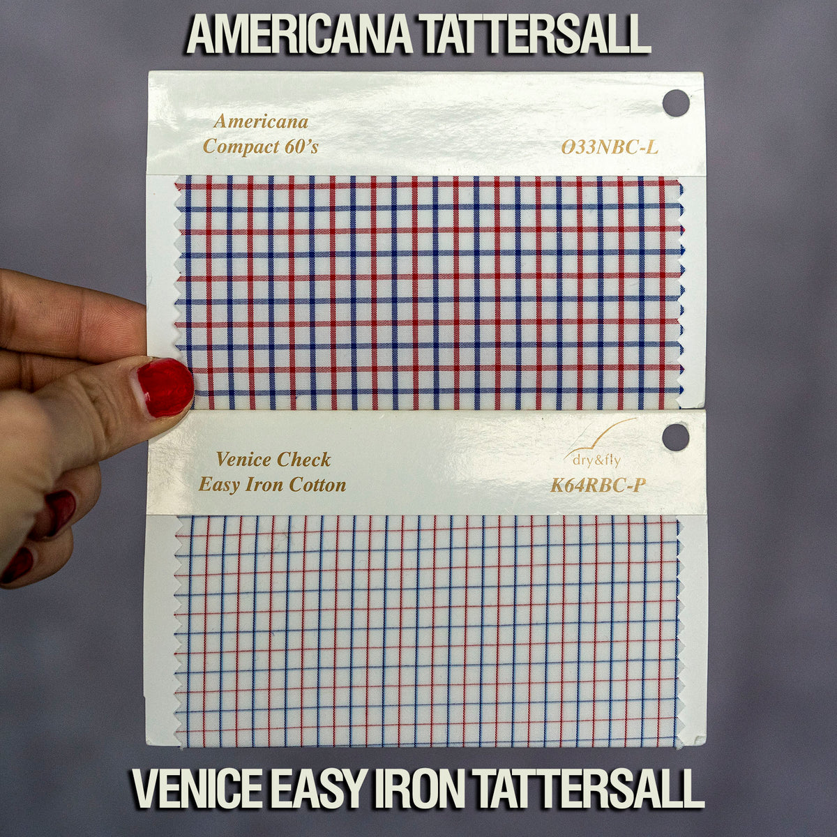 Custom Shirting Four-Season Dress Checks