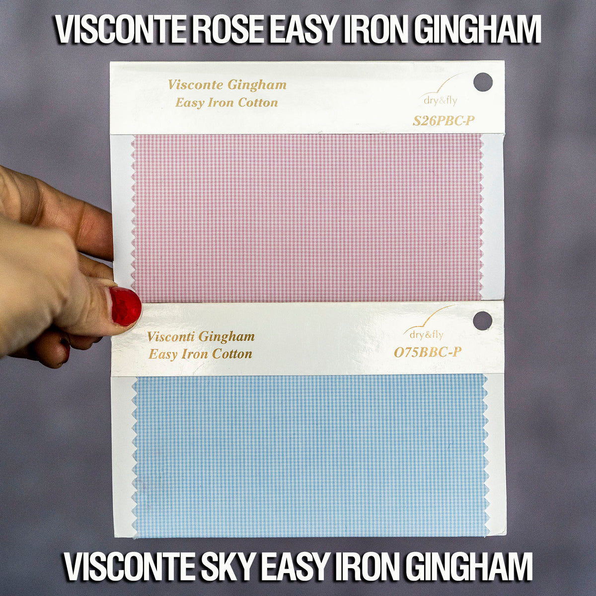 Custom Shirting Four-Season Dress Checks